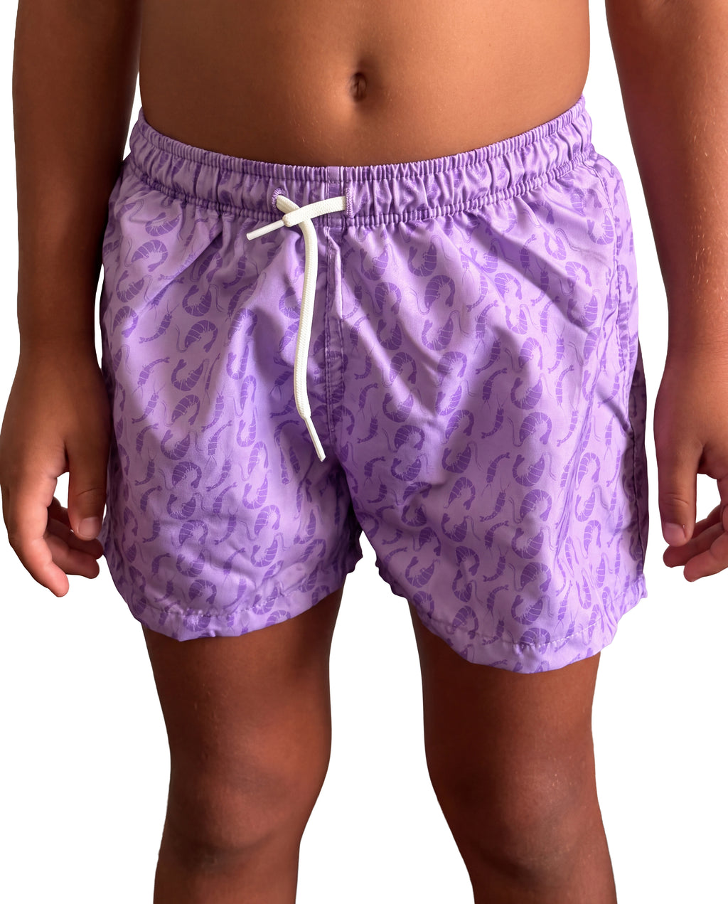 Purple ShrimpoSwim Shorts  (Kids)
