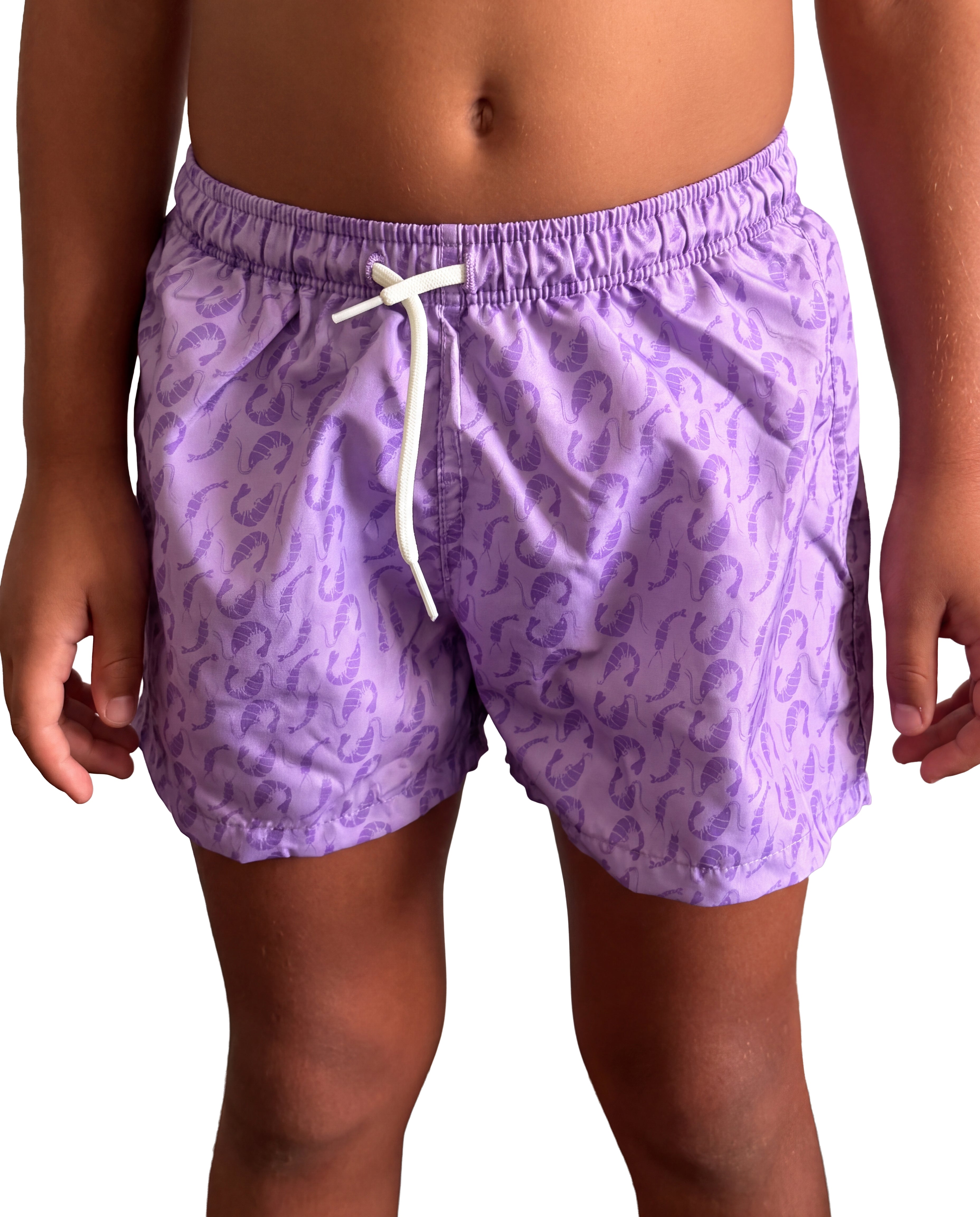 Purple ShrimpoSwim Shorts  (Kids)