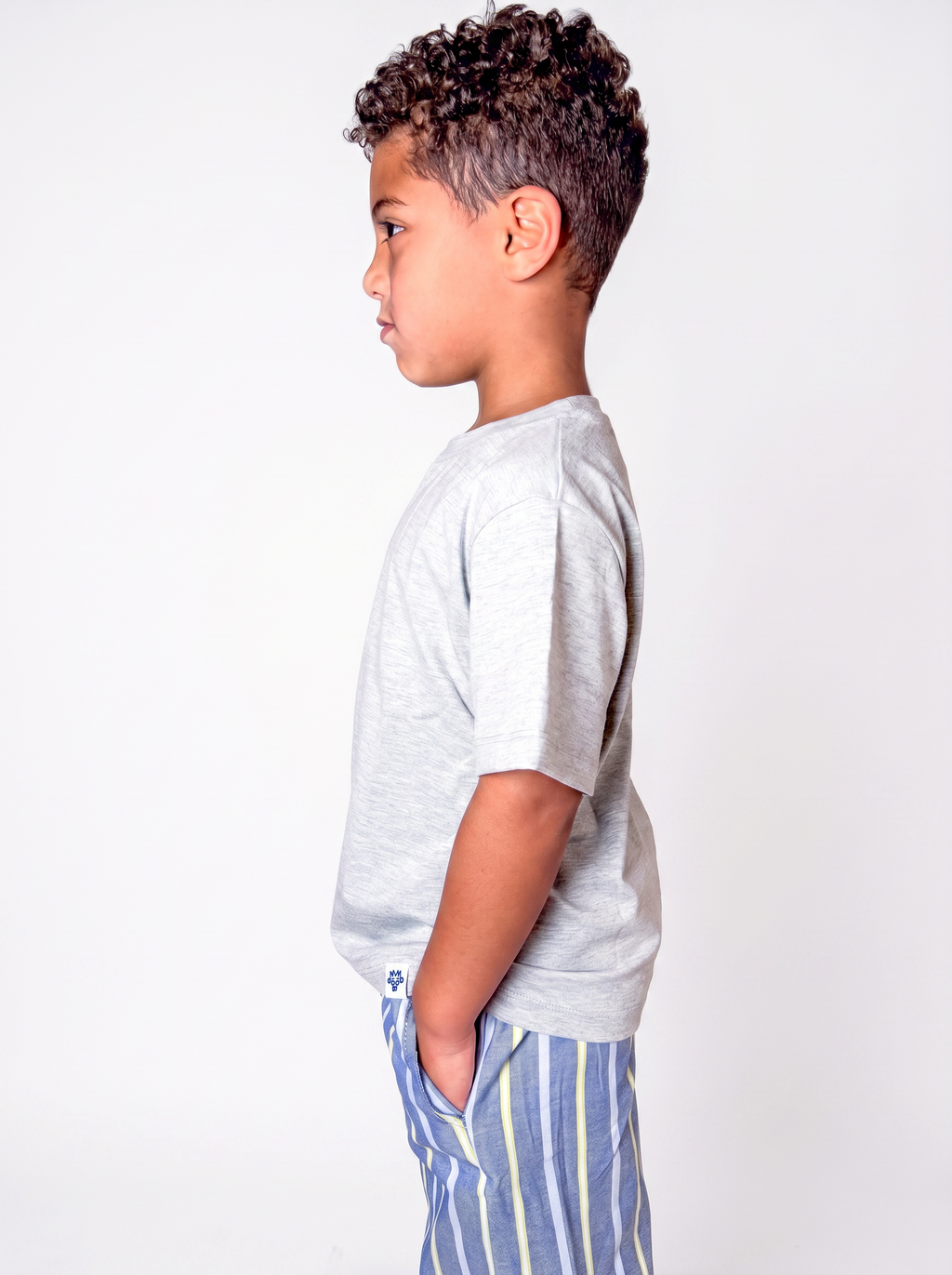 Grey Basic Tee
