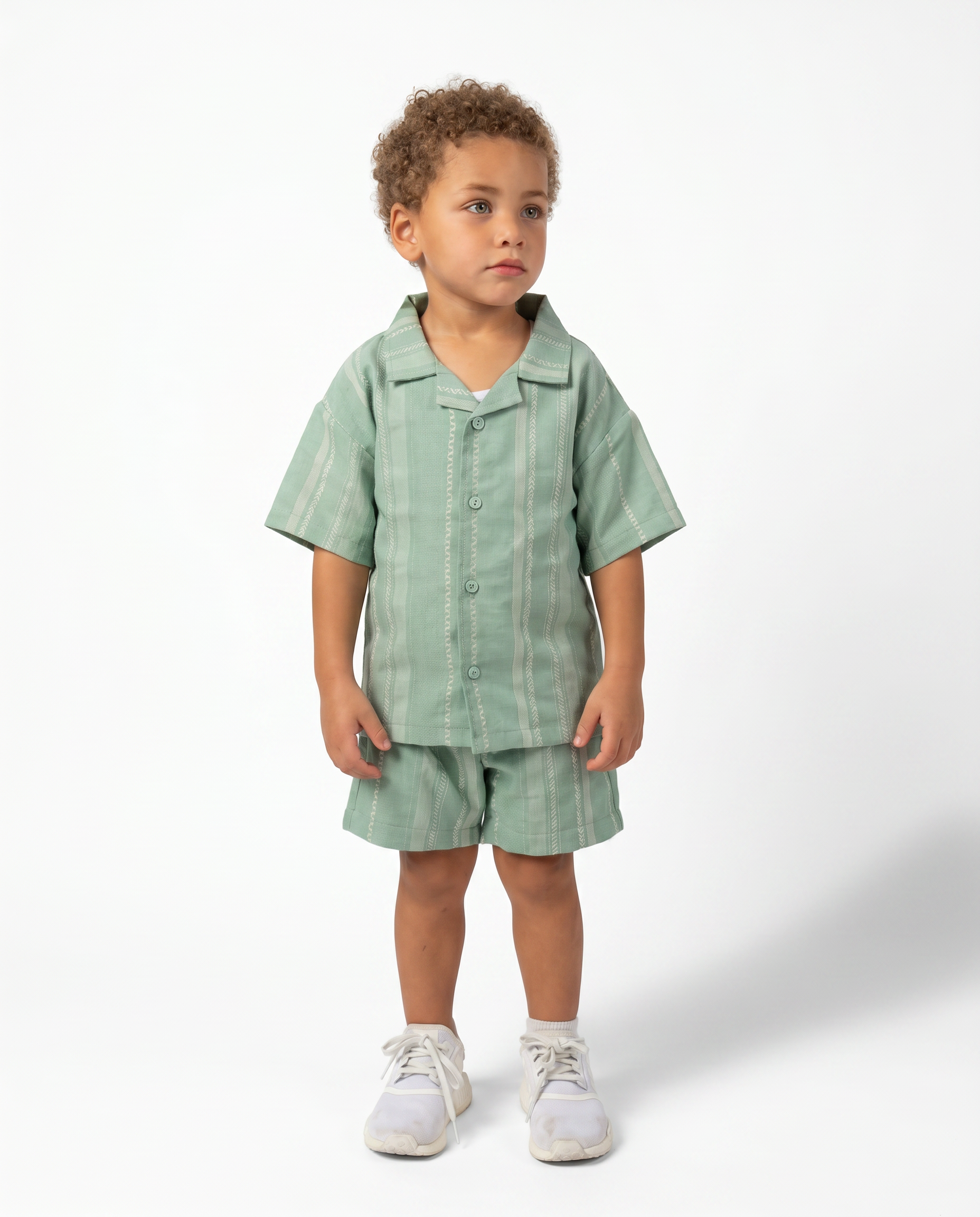 Linen Mint Shirt
