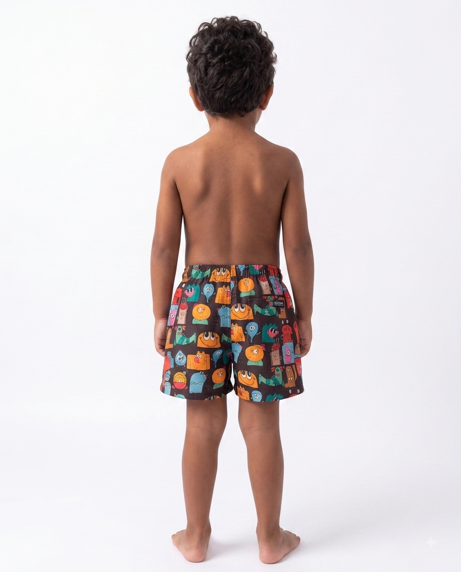 Funny Crew Swim Shorts  (Kids)