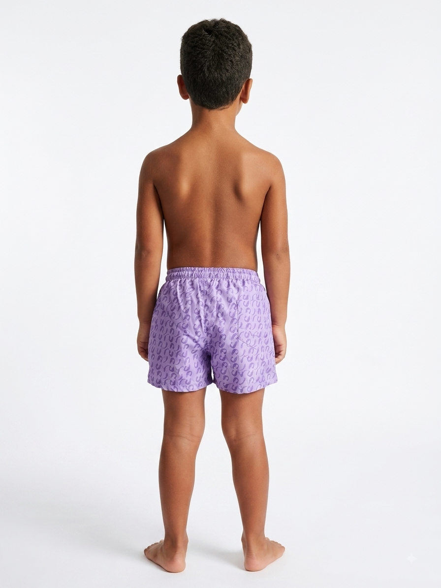 Purple ShrimpoSwim Shorts  (Kids)