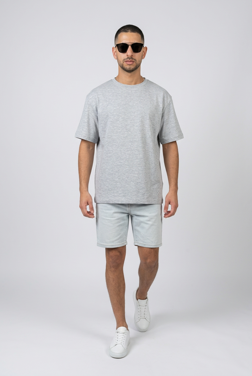 Grey Basic Tee (Adult)