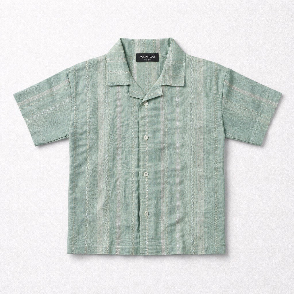 Linen Mint Shirt