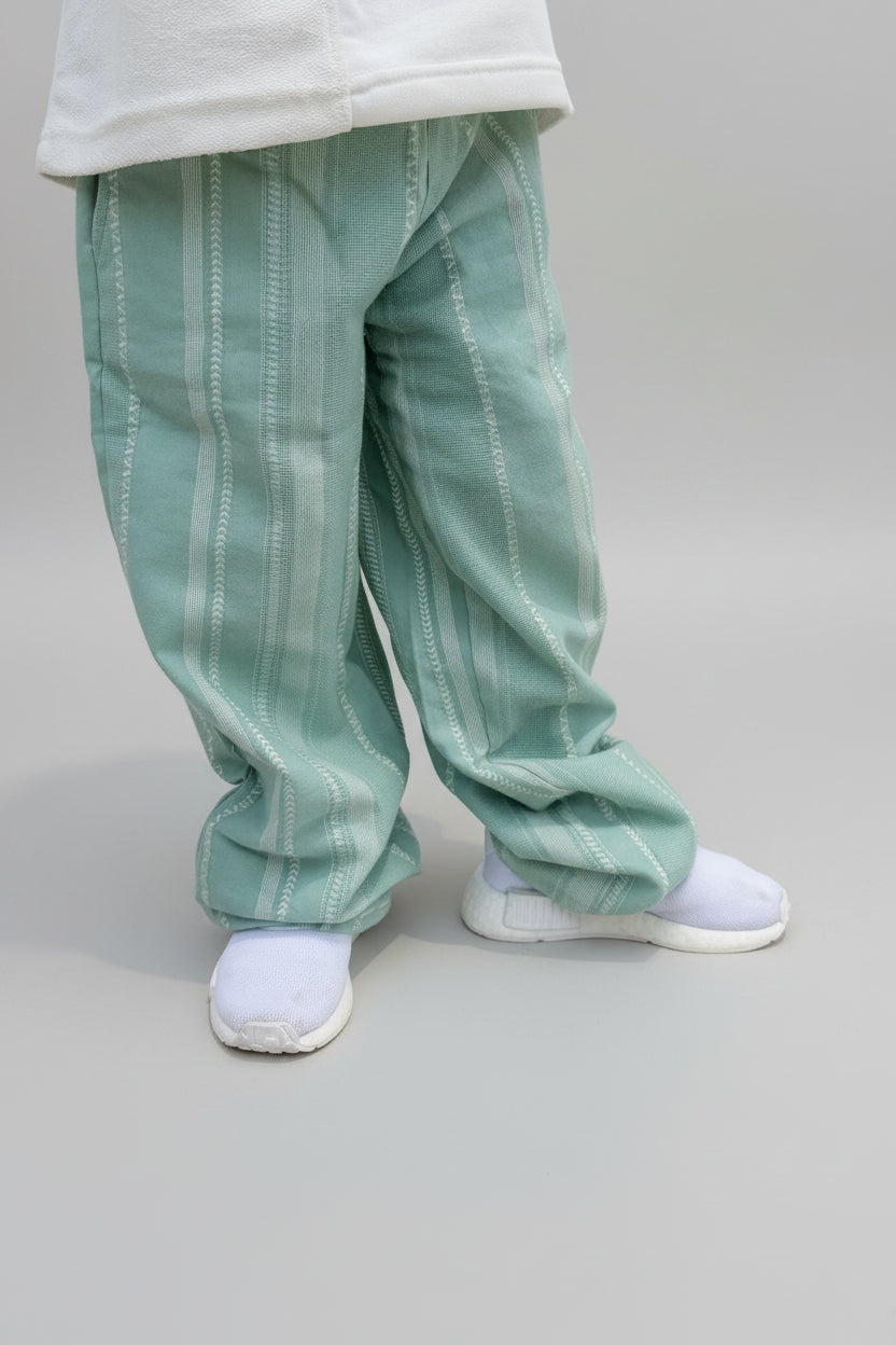 Linen Mint Pants
