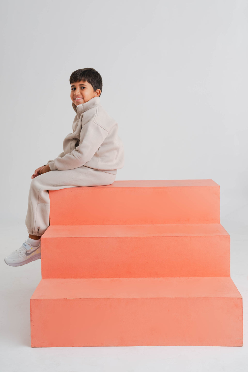 ⁠Urban Zip Set- Beige