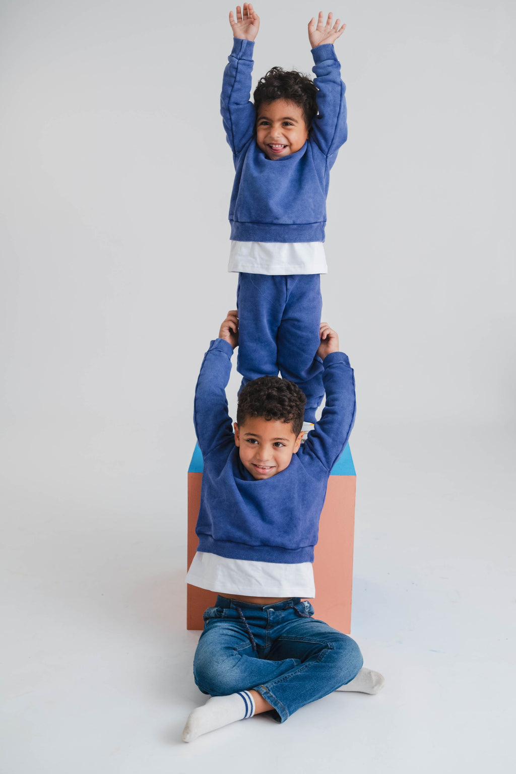 Street Jam- Blue Washed Top