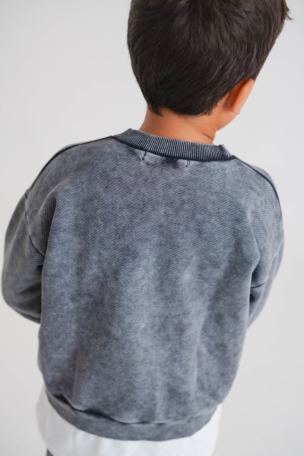 Street Jam- Grey Washed Top