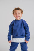 Street Jam- Blue Washed Top
