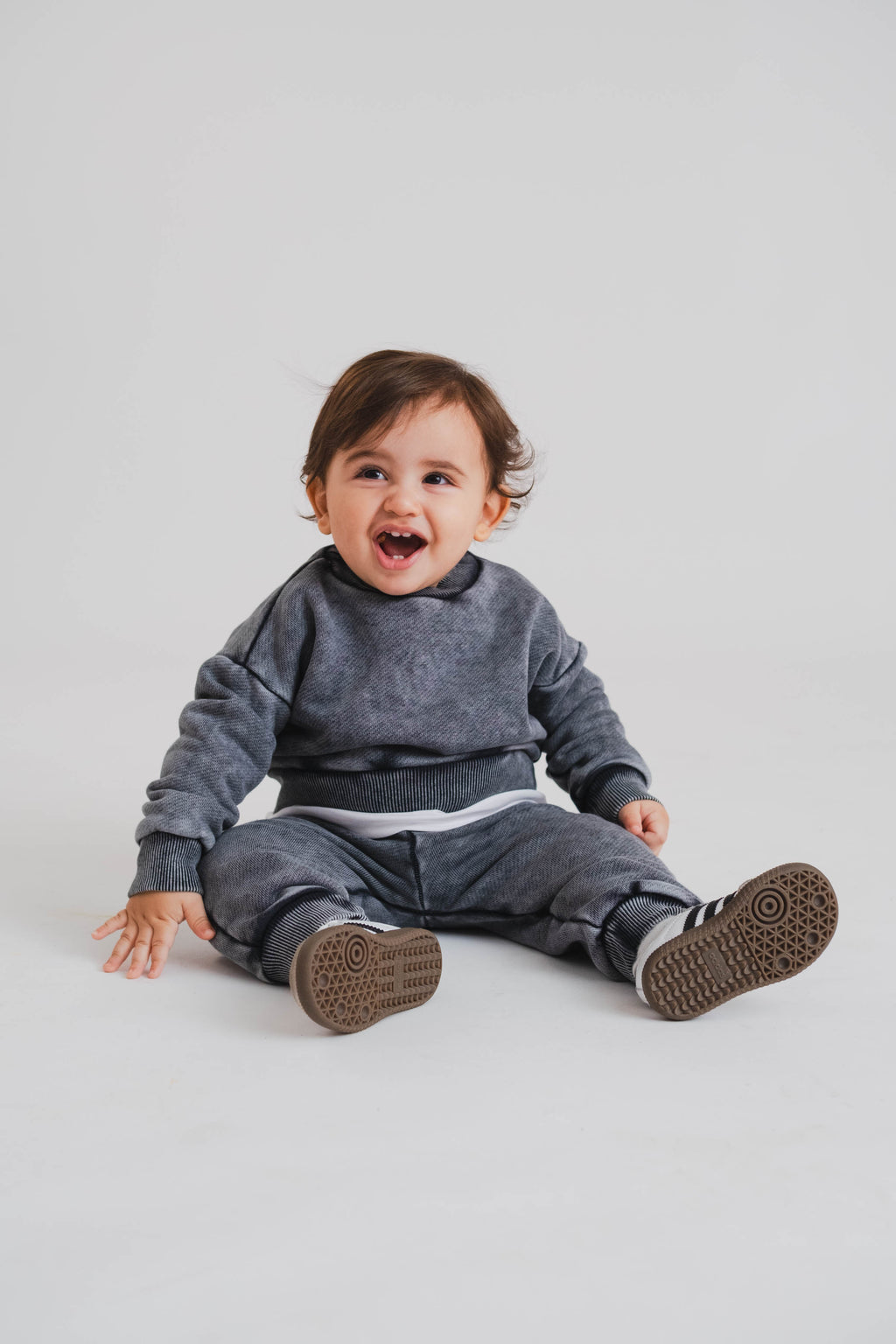 Street Jam- Grey Washed Set