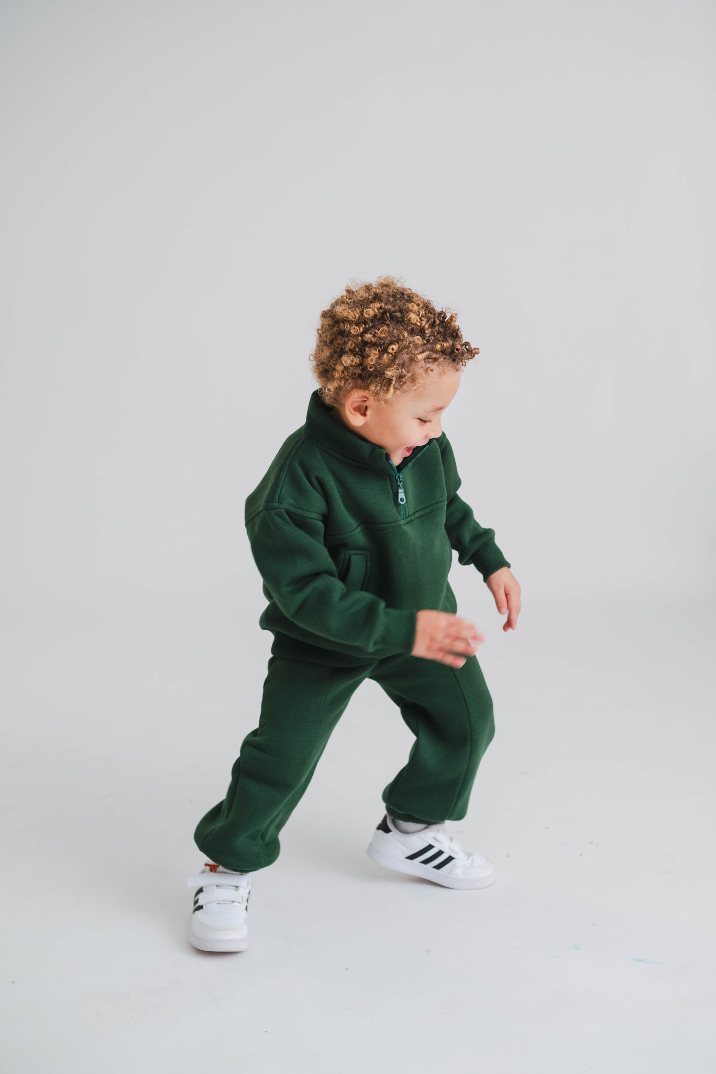 ⁠Urban Zip Set- Basil Green