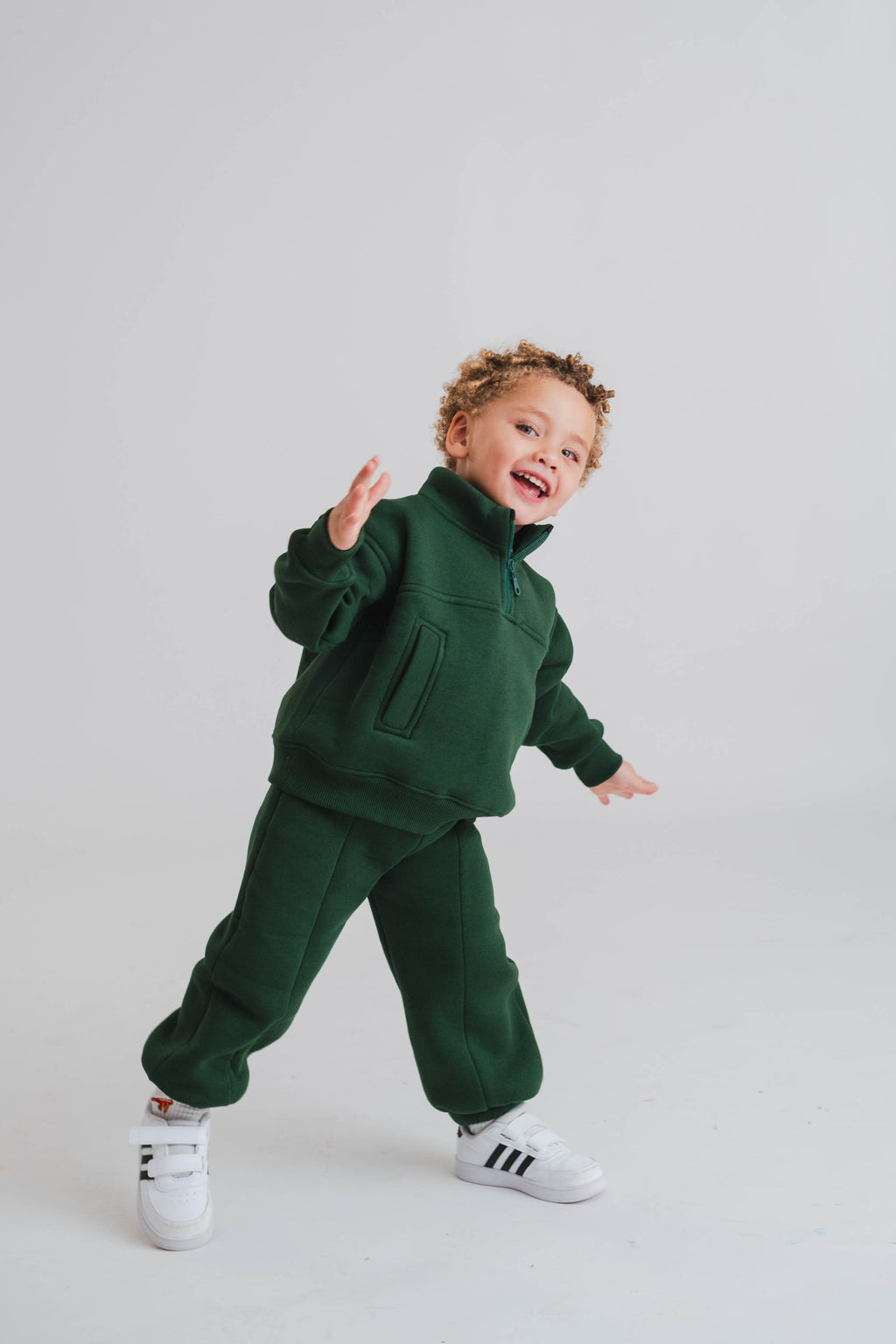 ⁠Urban Zip Set- Basil Green