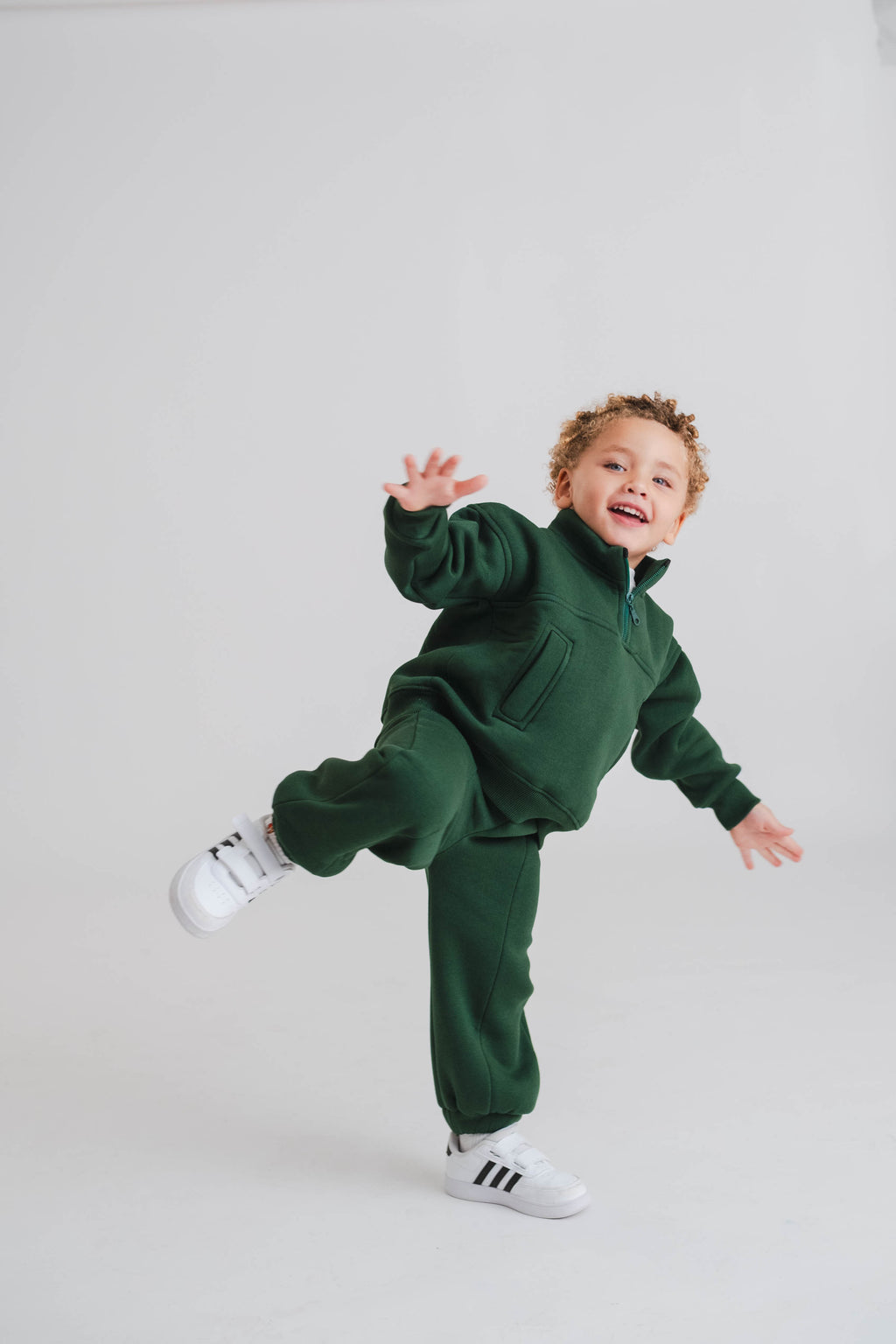 ⁠Urban Zip Set- Basil Green