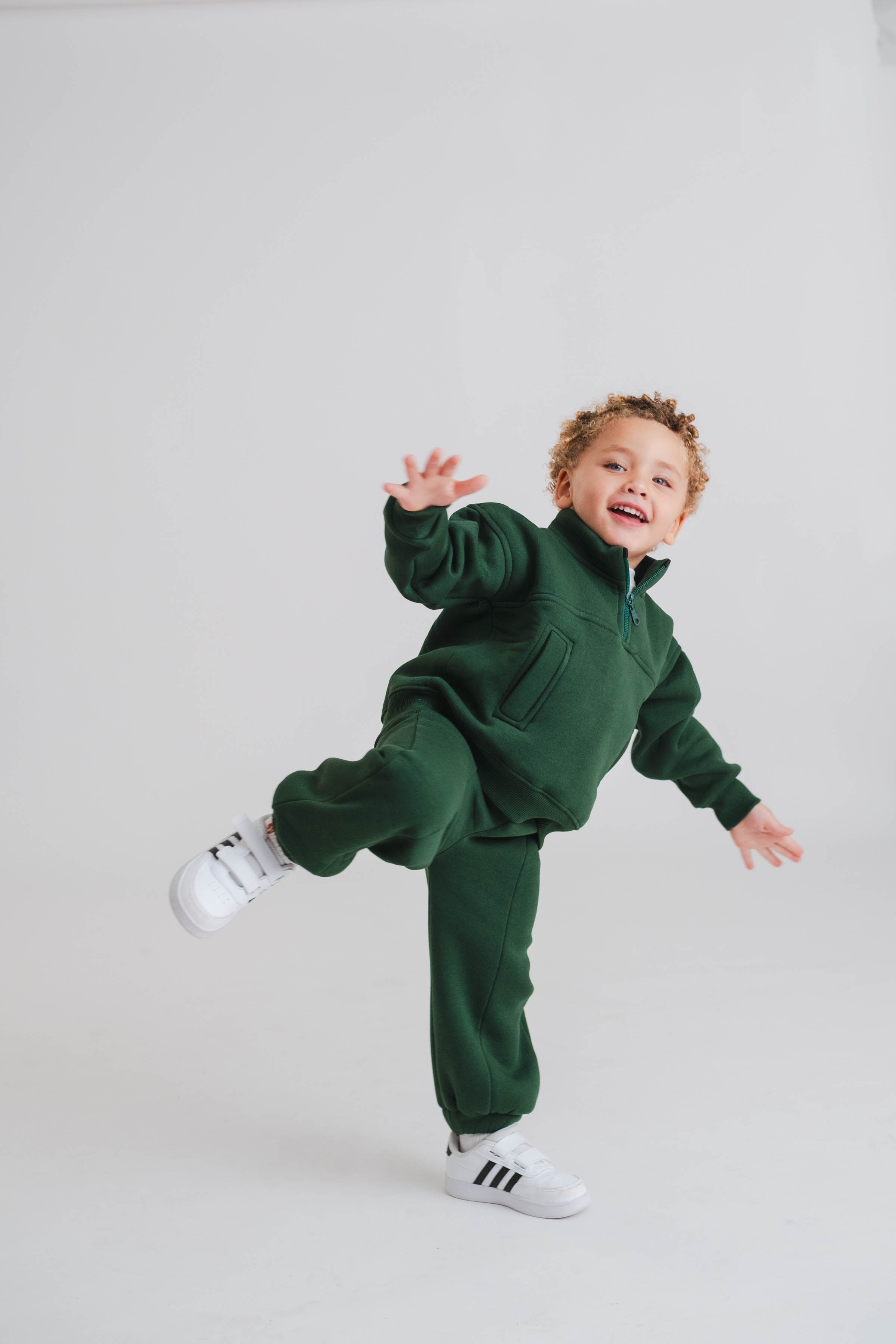 ⁠Urban Zip Set- Basil Green