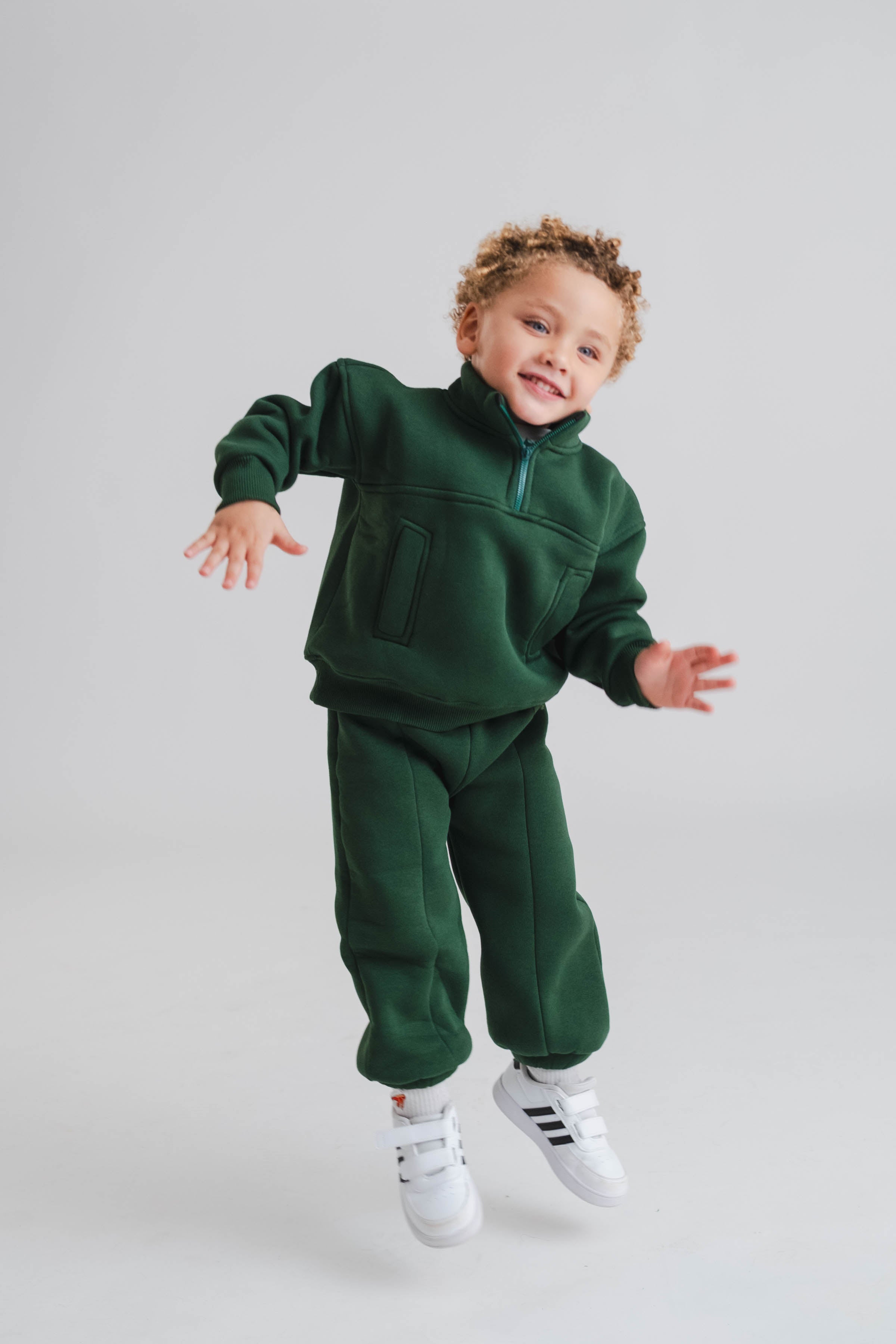 ⁠Urban Zip Set- Basil Green