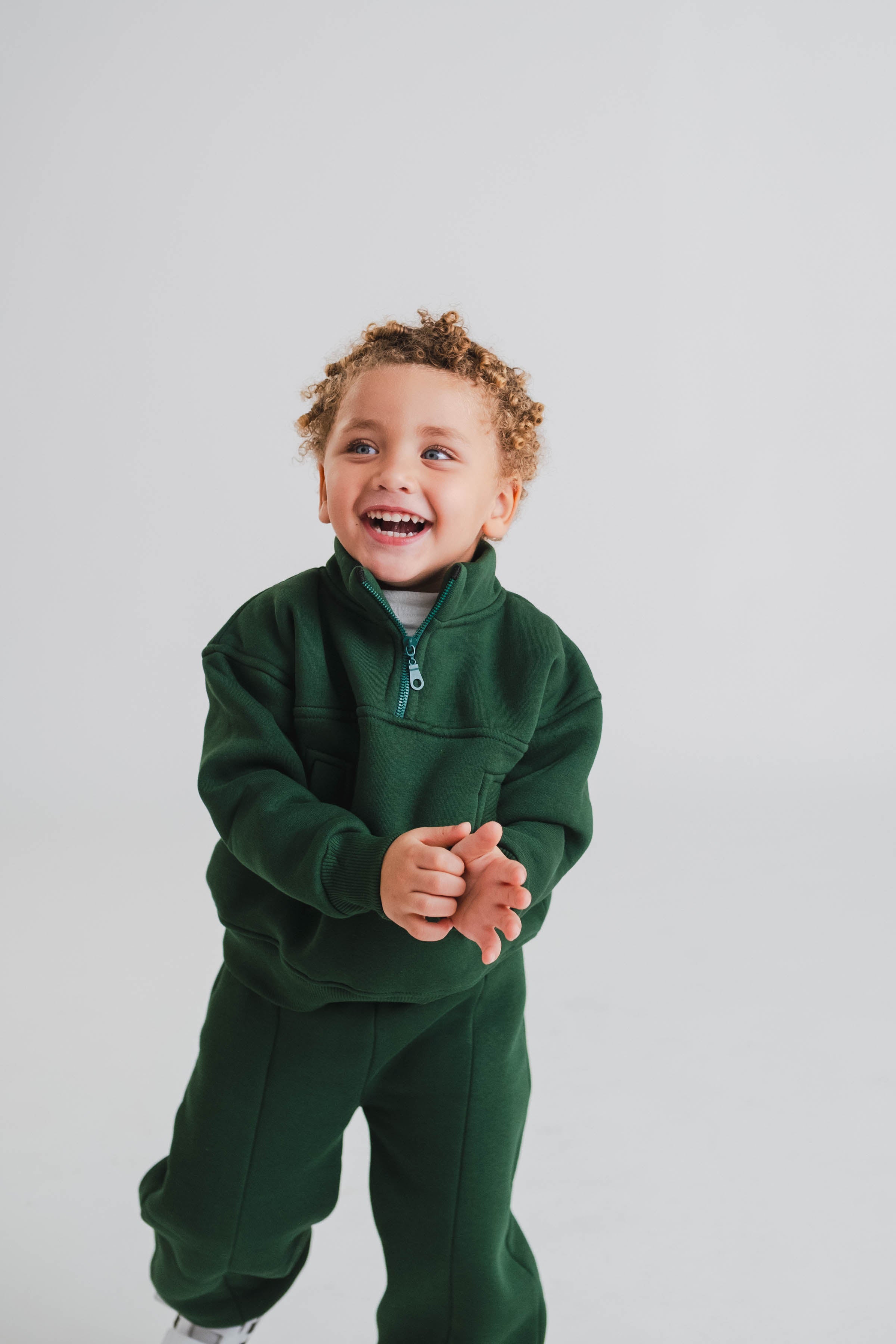 ⁠Urban Zip Set- Basil Green