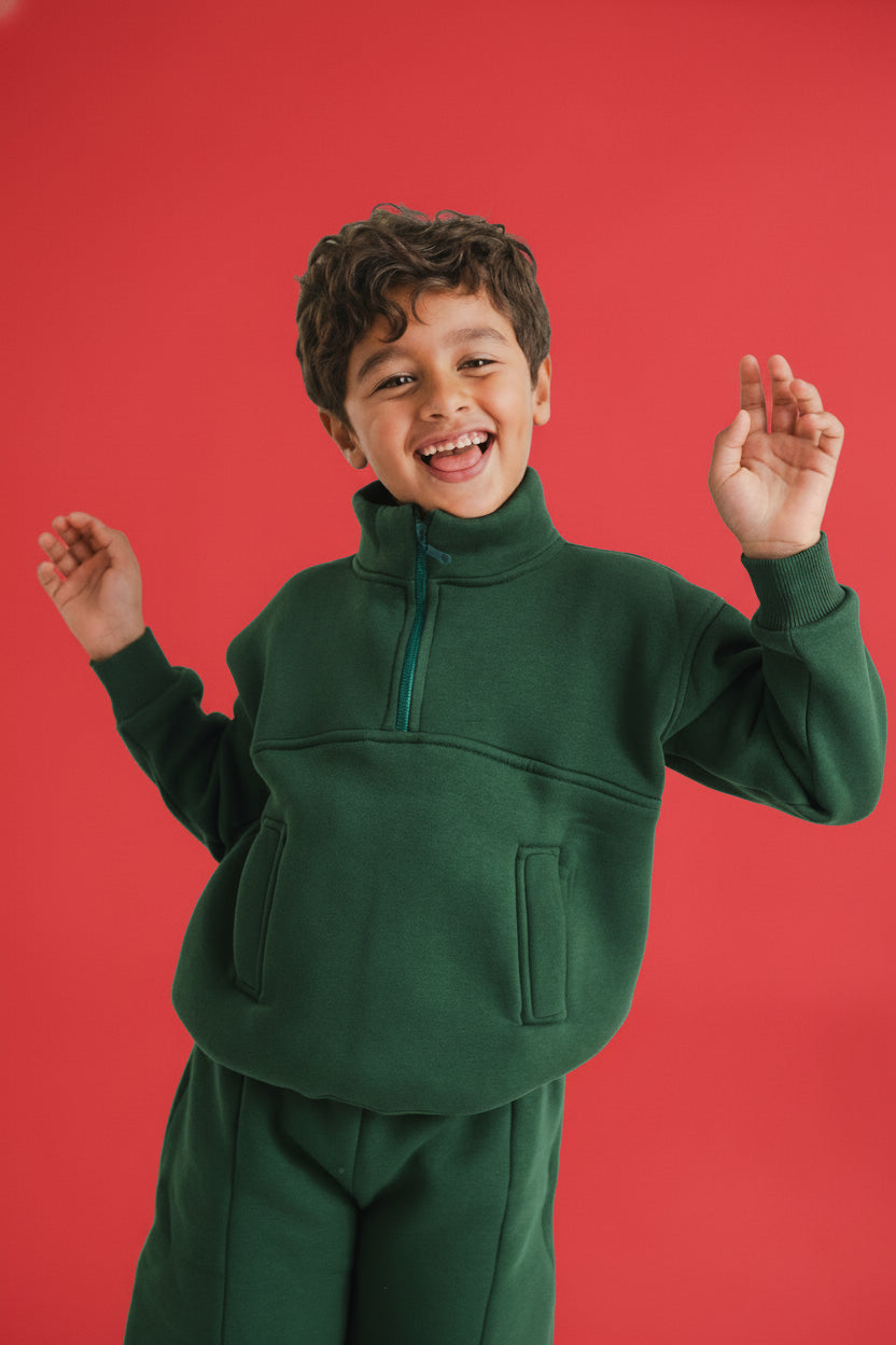 ⁠Urban Zip Set- Basil Green