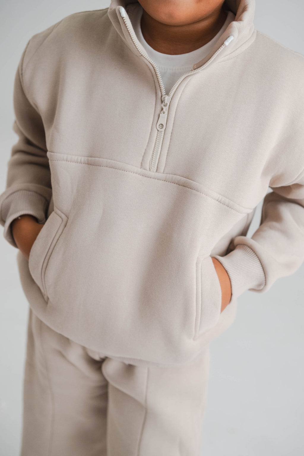 ⁠Urban Zip Set- Beige