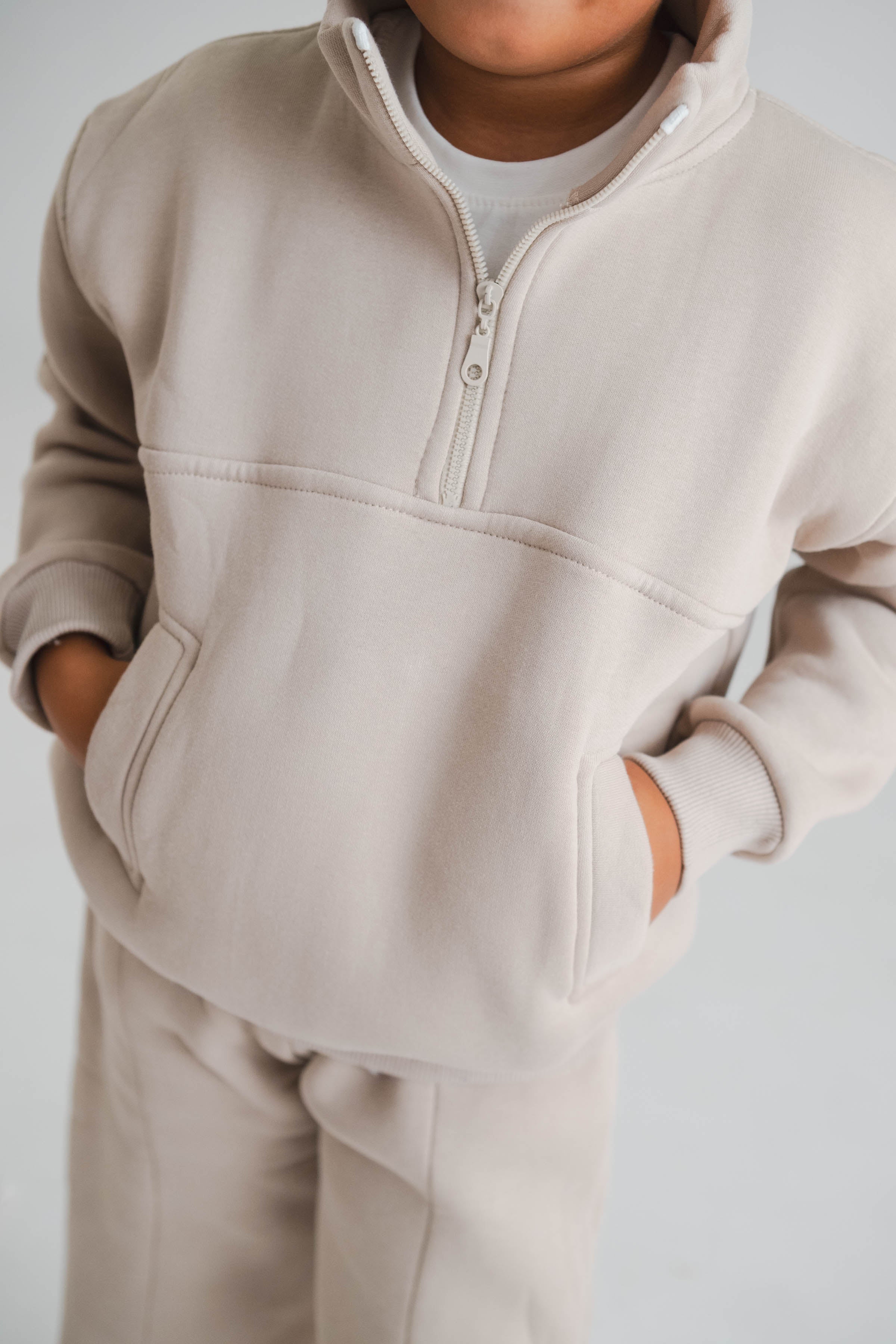 ⁠Urban Zip Set- Beige